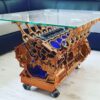 E36F-003 image 4 Mercedes-Benz V12 Engine Coffee Table with RGB LED Lighting