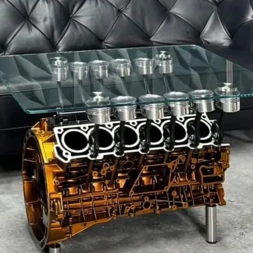 Mercedes-Benz V12 Engine Coffee Table