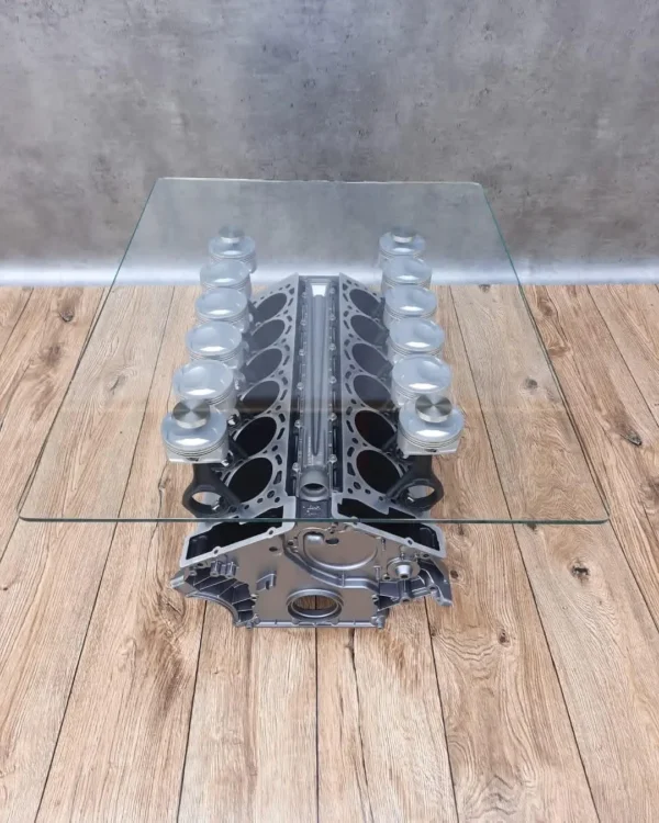 E36F-009 image 3 BMW 760i V12 Engine Coffee Table