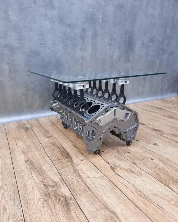 E36F-009 image 5 BMW 760i V12 Engine Coffee Table