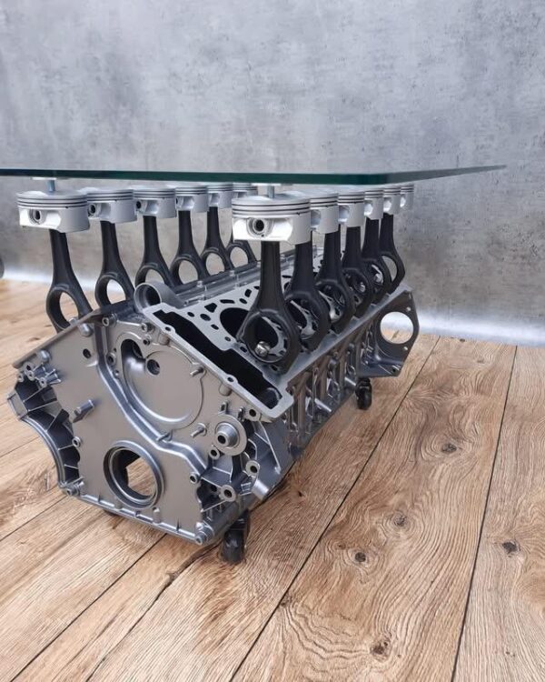 E36F-009 image 6 BMW 760i V12 Engine Coffee Table