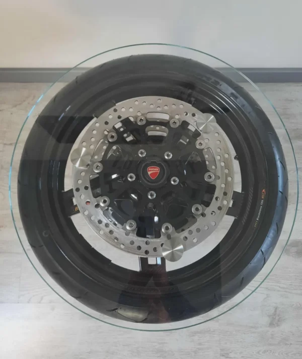 E36F-011 image 1 Ducati Multistrada Carbon Wheel Coffee Table