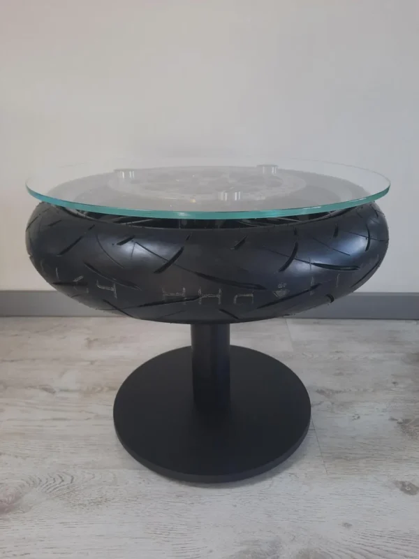 E36F-011 image 3 Ducati Multistrada Carbon Wheel Coffee Table