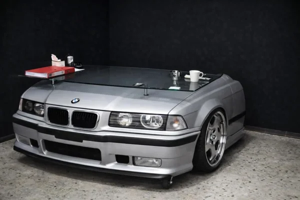 E36F-015 image 2 Bespoke Automotive Reception Desk & Car Sofa