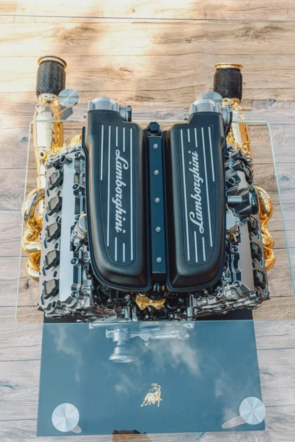 E36F-016 image 2 Lamborghini Huracán V10 Engine Coffee Table