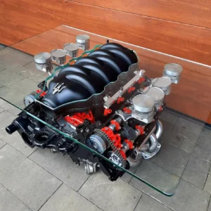 Maserati Quattroporte 4.2 V8 Engine Coffee Table