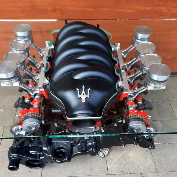 Maserati Quattroporte 4.2 V8 Engine Coffee Table
