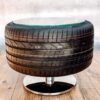 E36F-025 image 3 Porsche 911 Wheel Coffee Table with Pirelli P Zero & Carbon Ceramic Brake