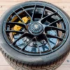 E36F-025 image 4 Porsche 911 Wheel Coffee Table with Pirelli P Zero & Carbon Ceramic Brake