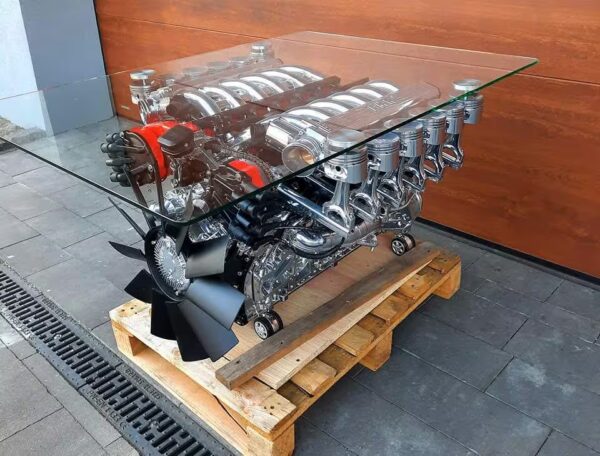 BMW V12 Engine Coffee Table