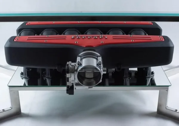 E36F-027 image 4 Ferrari 599 V12 Intake Manifold Coffee Table