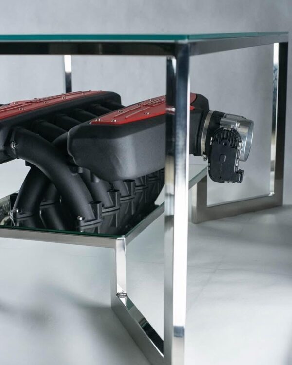 E36F-027 image 5 Ferrari 599 V12 Intake Manifold Coffee Table
