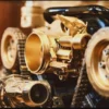 E36F-030 image 6 Restored BMW V8 Engine Coffee Table