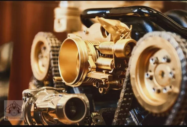 E36F-030 image 6 Restored BMW V8 Engine Coffee Table
