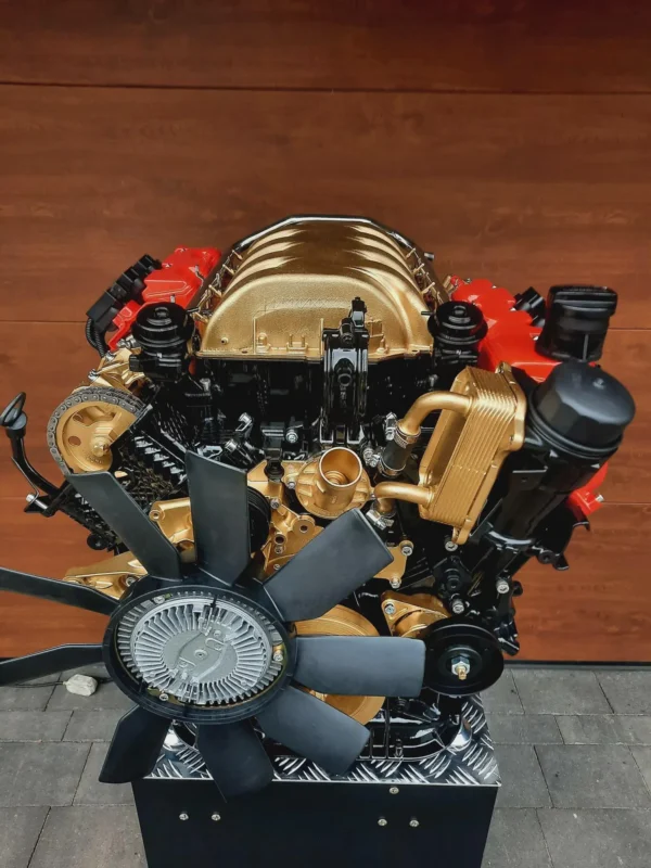 V8 Engine Coffee Machine