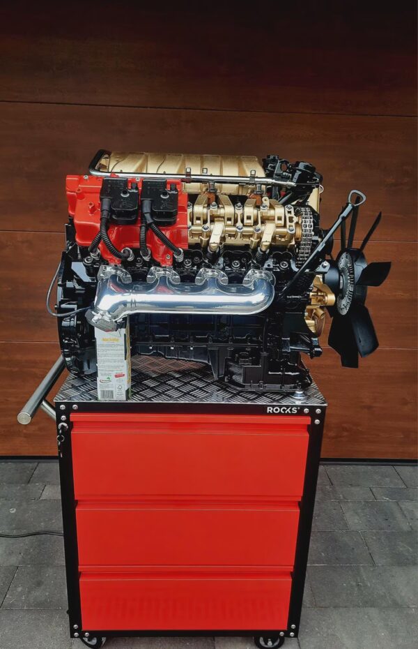 V8 Engine Coffee Machine