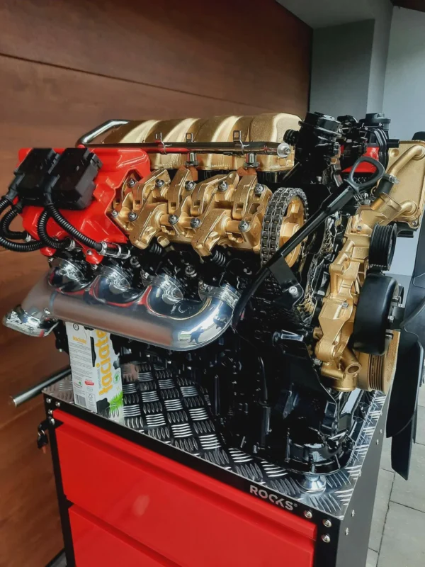 V8 Engine Coffee Machine