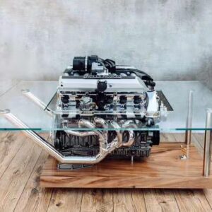 E36F-034 image 1 Rolls-Royce Phantom V12 Engine Coffee Table with Suar Wood Base