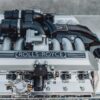 Rolls-Royce Phantom V12 Engine Coffee Table with Suar Wood Base