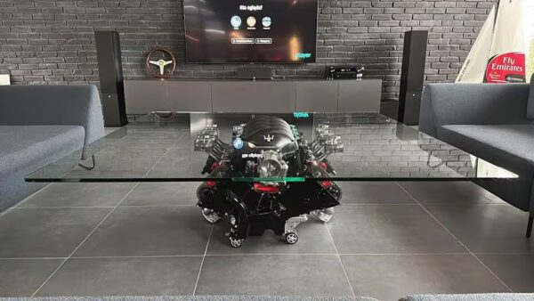 E36F-036 image 1 Maserati V8 Engine Coffee Table