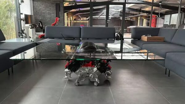 E36F-036 image 3 Maserati V8 Engine Coffee Table