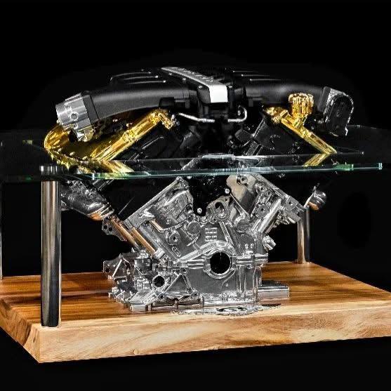 E36F-037 image 1 Bespoke Engine Coffee Table