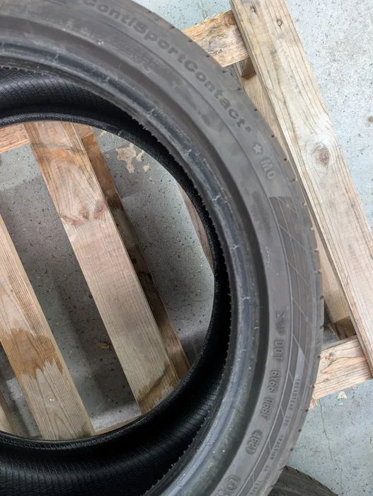 E36K-013 image 6 Continental Sport Contact 5 245/40/19 pair tyres