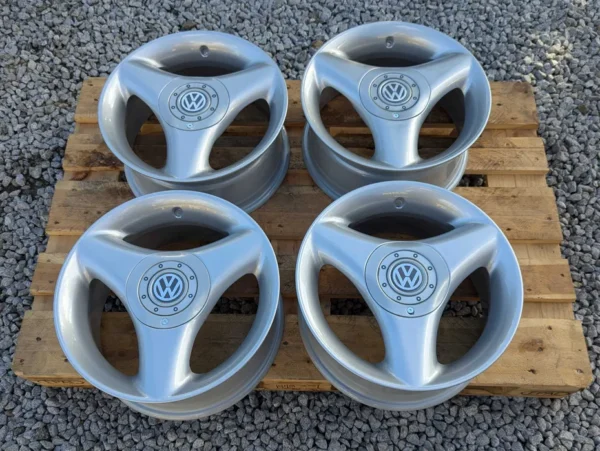 E36K-038 image 1 Dezent 15" 4x100 4x108 3spoke VW Golf Polo Jetta
