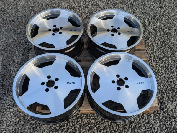 E36K-047 image 1 RH Monoblock 19" 5x112 9J Mercedes SL R129 W140 CL