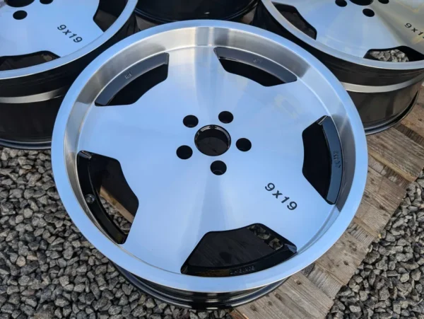 E36K-047 image 3 RH Monoblock 19" 5x112 9J Mercedes SL R129 W140 CL