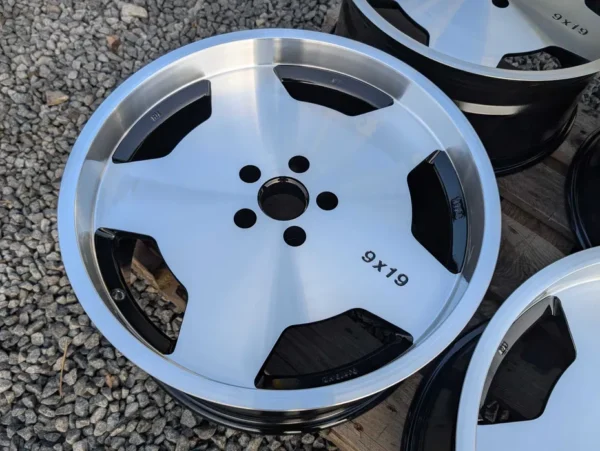 E36K-047 image 4 RH Monoblock 19" 5x112 9J Mercedes SL R129 W140 CL