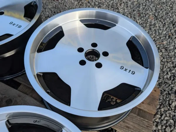 E36K-047 image 6 RH Monoblock 19" 5x112 9J Mercedes SL R129 W140 CL