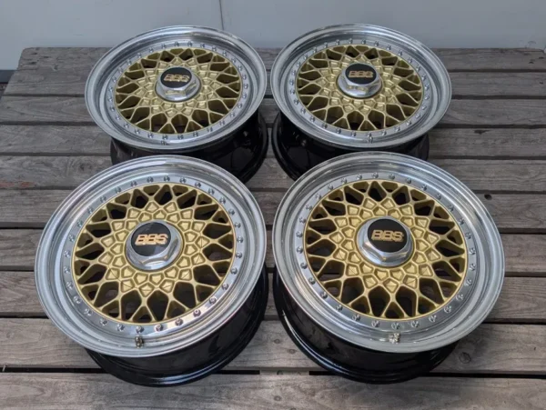 E36K-149 image 1 BBS 15" 5x112 RS222 Mercedes W124 W201 VW Seat