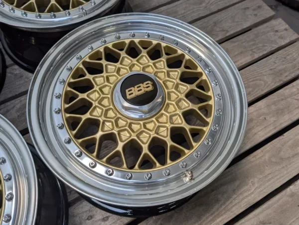 E36K-149 image 2 BBS 15" 5x112 RS222 Mercedes W124 W201 VW Seat