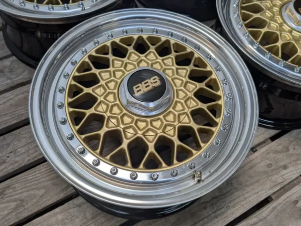 E36K-149 image 3 BBS 15" 5x112 RS222 Mercedes W124 W201 VW Seat