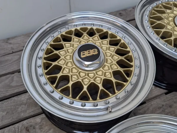 E36K-149 image 4 BBS 15" 5x112 RS222 Mercedes W124 W201 VW Seat