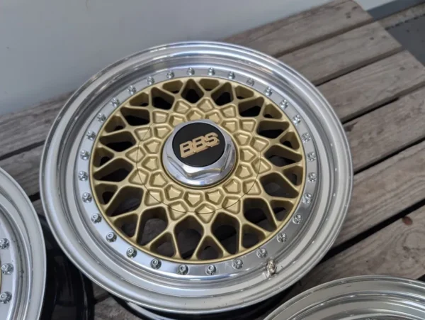 E36K-149 image 5 BBS 15" 5x112 RS222 Mercedes W124 W201 VW Seat
