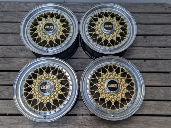 E36K-149 image 6 BBS 15" 5x112 RS222 Mercedes W124 W201 VW Seat