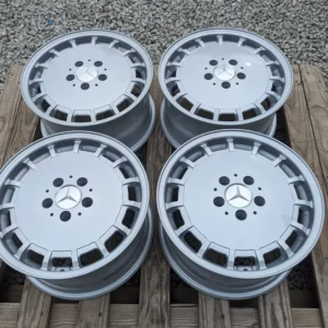 Mercedes 5x112 SL R129 16" 8J ET34 Gullideckel